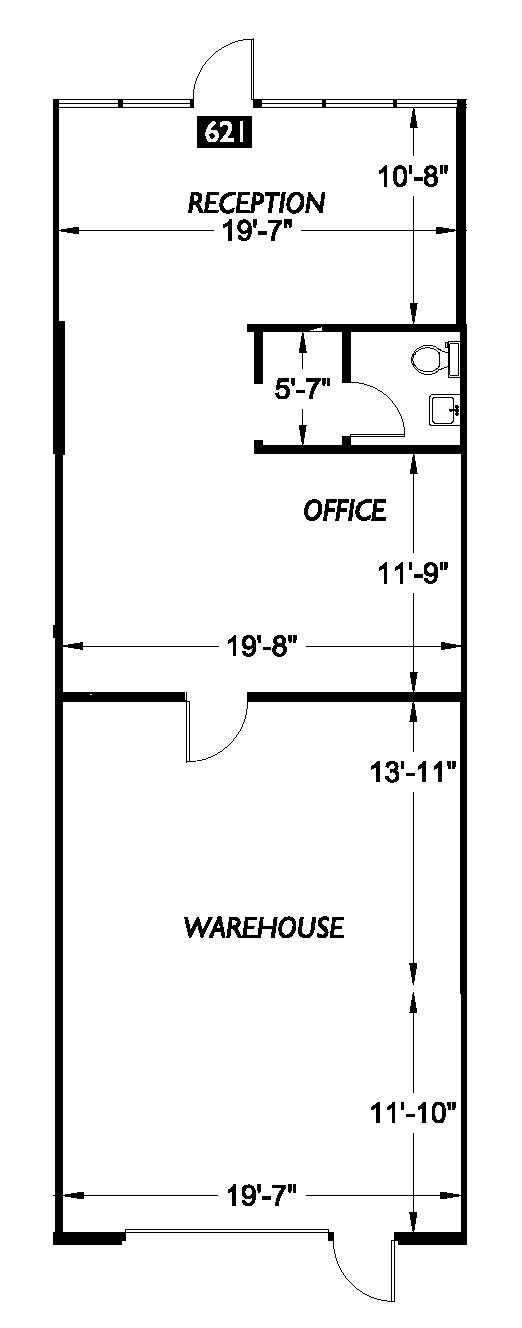 679-699 Strander Blvd, Tukwila, WA à louer Plan d’étage– Image 1 sur 1