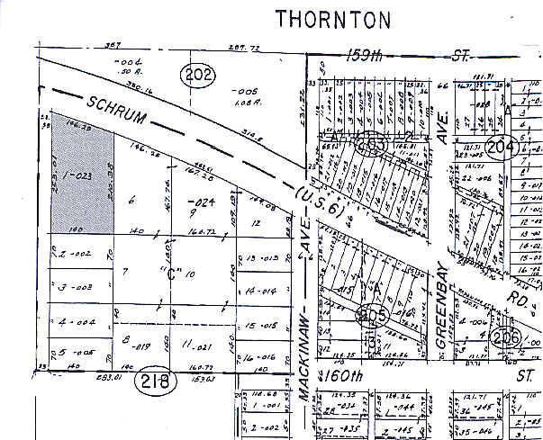 799 River Oaks Dr, Calumet City, IL à vendre - Plan cadastral – Image 2 sur 4