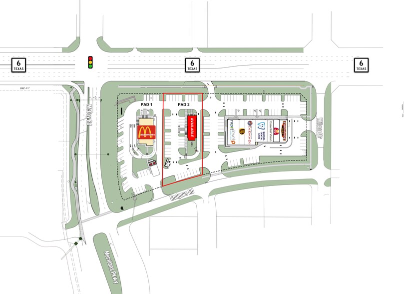 19710 Highway 6, Manvel, TX à louer - Plan de site – Image 1 sur 5