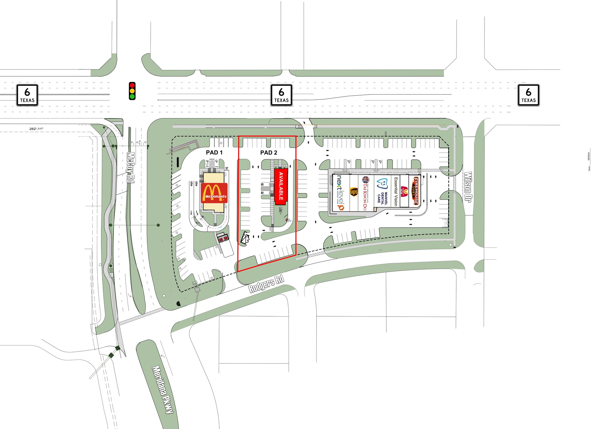19710 Highway 6, Manvel, TX à louer Plan de site– Image 1 sur 6