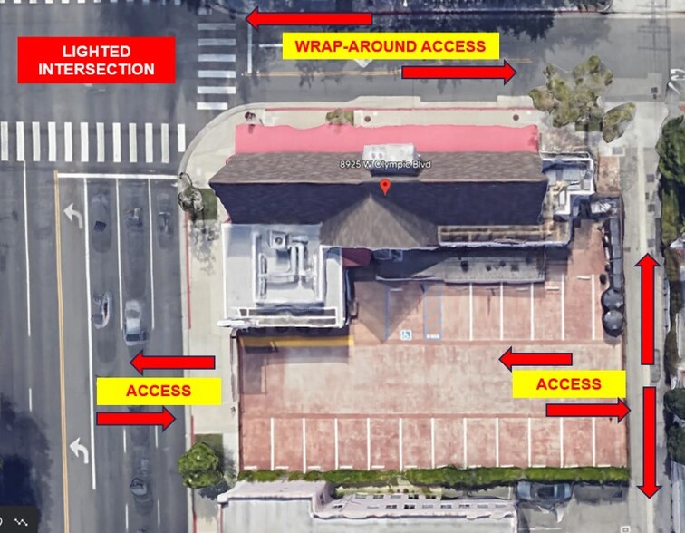 8925 W Olympic Blvd, Beverly Hills, CA à vendre - Photo de l’immeuble – Image 3 sur 6