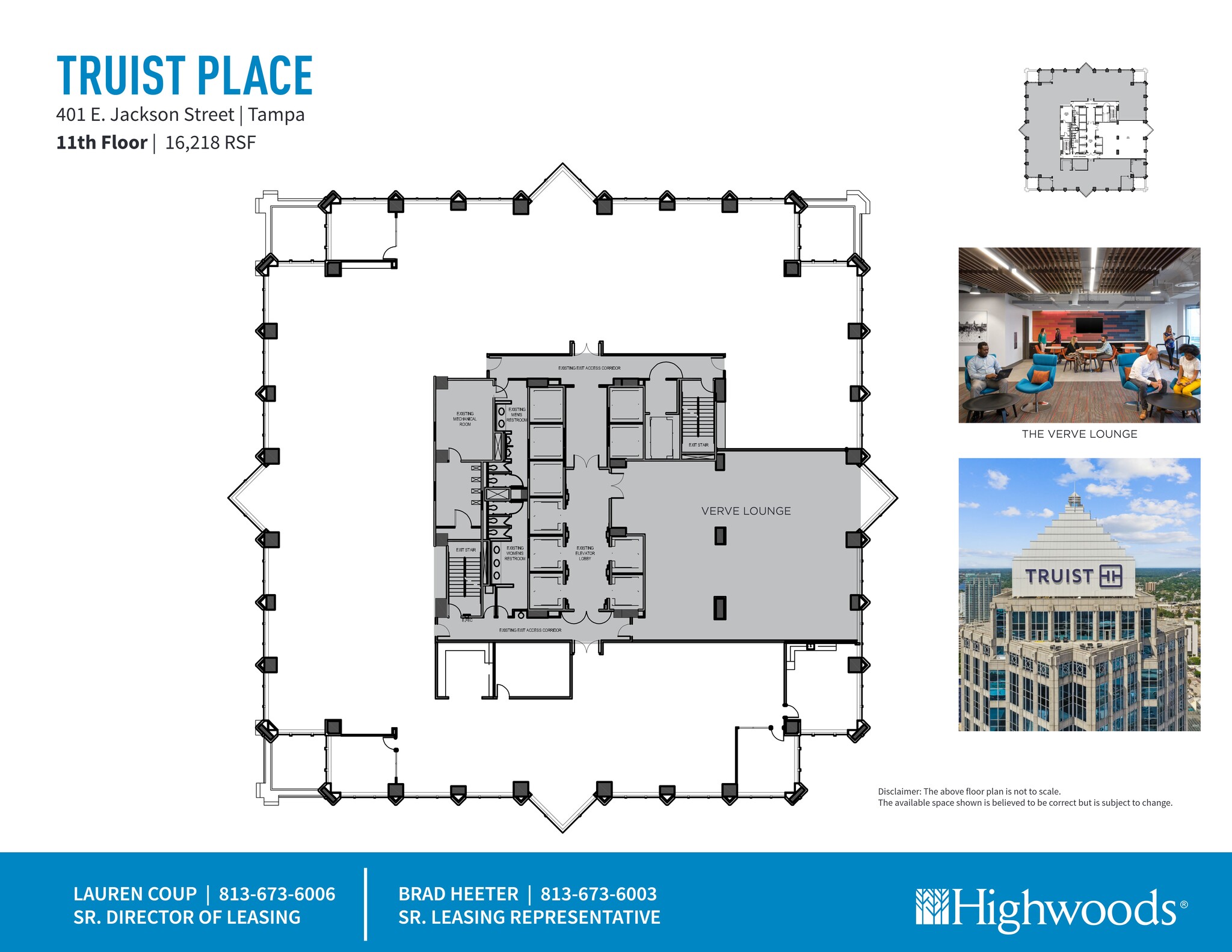 401 E Jackson St, Tampa, FL à louer Plan de site– Image 1 sur 1