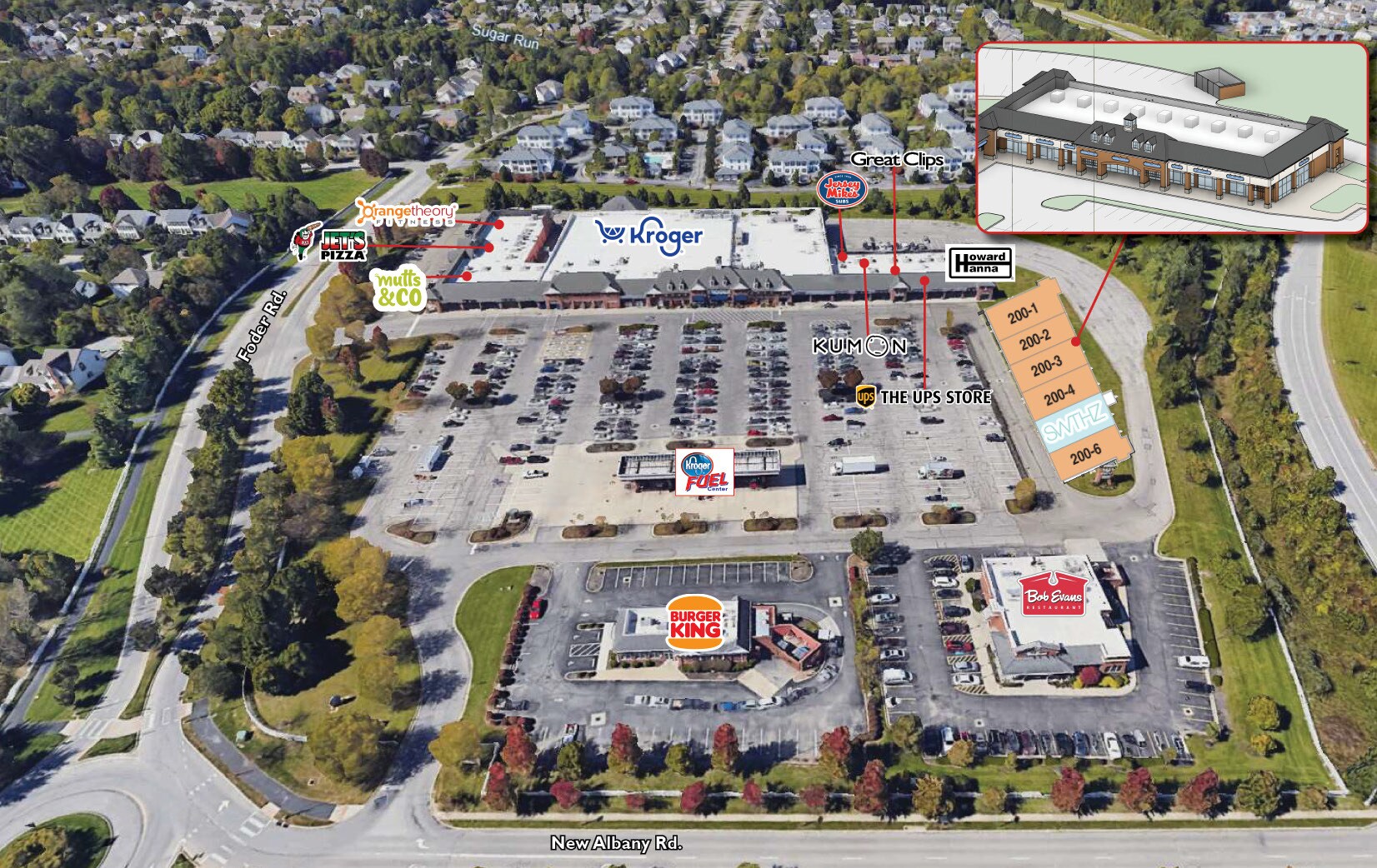 5125-5211 New Albany Rd, New Albany, OH à louer Photo de l’immeuble– Image 1 sur 4