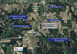 0 S Highway 61 151, Dubuque, IA - VUE AÉRIENNE  vue de carte