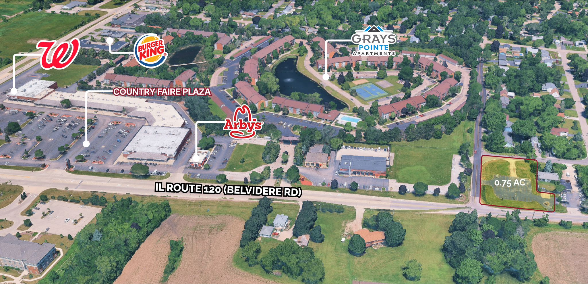 18690 W Route 120 Hwy, Grayslake, IL à vendre Photo principale– Image 1 sur 11