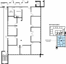 1220 Oakland Blvd, Walnut Creek, CA à louer Plan d’étage– Image 2 sur 2