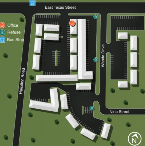 1820 E Texas St, Bossier City, LA à vendre - Plan de site – Image 2 sur 39
