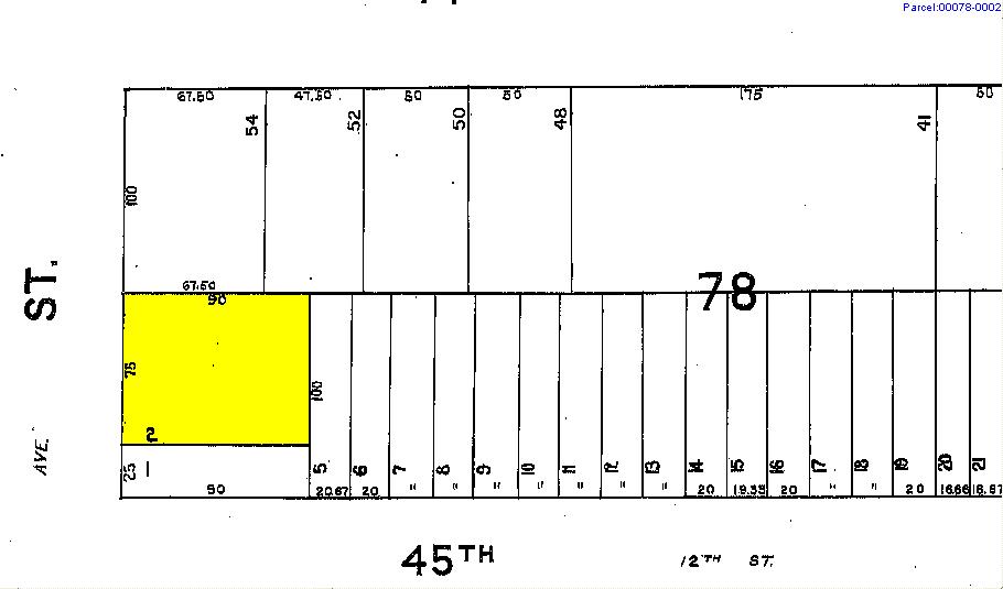 4473 21st St, Long Island City, NY à vendre - Plan cadastral – Image 2 sur 3