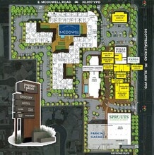1520 N Scottsdale Rd, Scottsdale, AZ à louer Plan de site– Image 1 sur 1