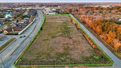 Cullen Blvd And Beltway 8, Houston, TX - Vue aérienne  vue de carte