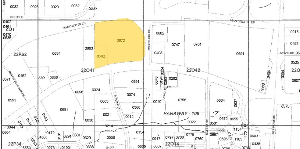 13075 Manchester Rd, Des Peres, MO à louer - Plan cadastral – Image 2 sur 8