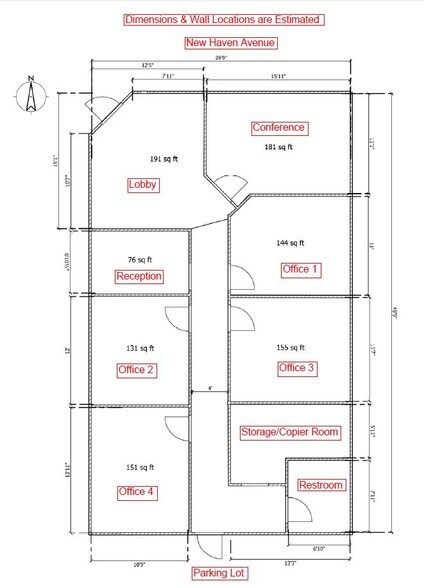 101 E New Haven Ave, Melbourne, FL à louer - Photo de l’immeuble – Image 2 sur 10