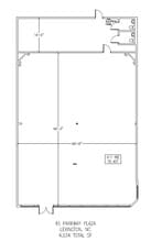 15-69 Plaza Pky, Lexington, NC à louer Plan d’étage– Image 1 sur 1