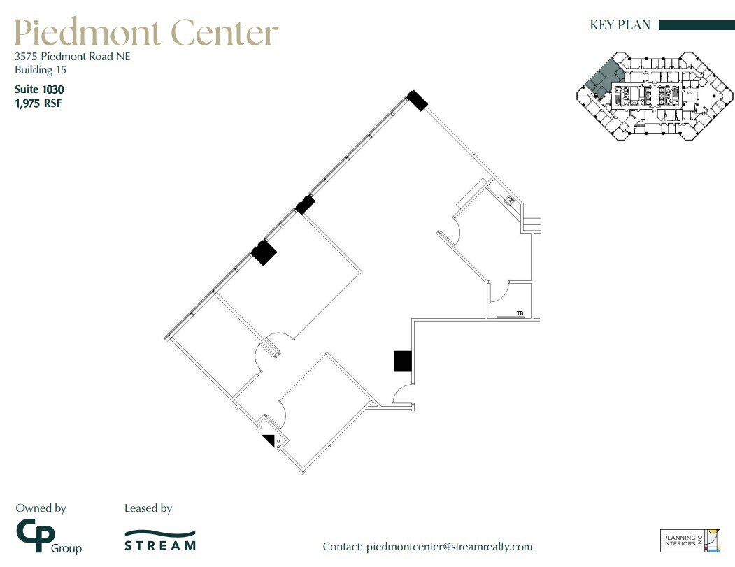 3495 Piedmont Rd NE, Atlanta, GA à louer Plan d’étage– Image 1 sur 1