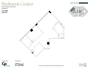 3495 Piedmont Rd NE, Atlanta, GA à louer Plan d’étage– Image 1 sur 1
