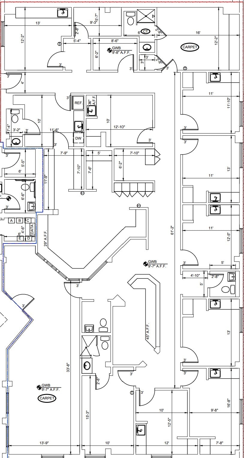 6900 Scenic Dr, Rowlett, TX à louer Plan d’étage– Image 1 sur 1