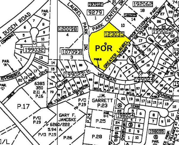 14203 Park Center Dr, Laurel, MD à louer - Plan cadastral – Image 2 sur 4