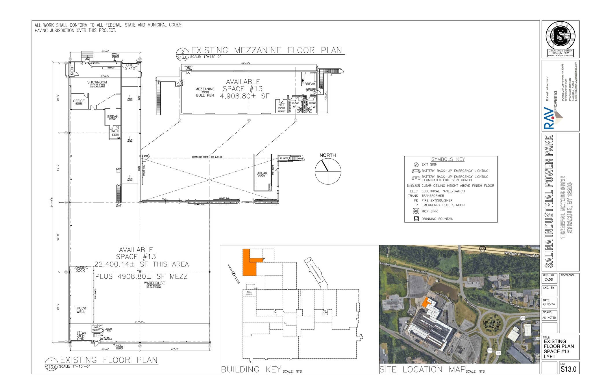 1 General Motors Dr, Syracuse, NY à louer Plan de site– Image 1 sur 2