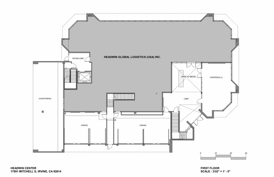 17991 Mitchell S, Irvine, CA à louer - Plan de site – Image 2 sur 21