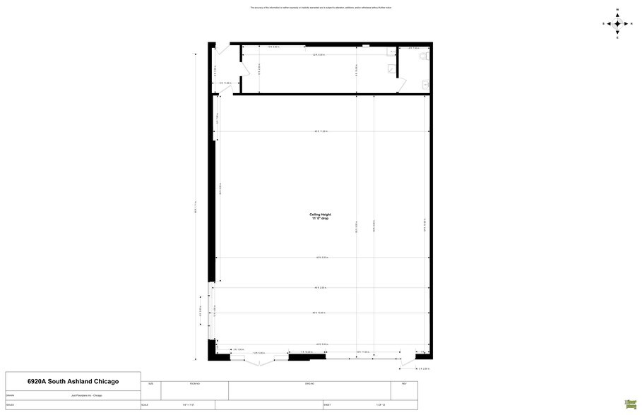 6920-6940 S Ashland Ave, Chicago, IL à louer - Plan de site – Image 2 sur 7