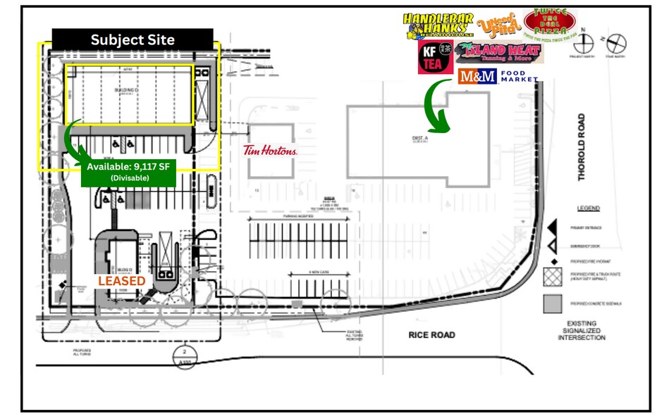 30 Rice Rd, Welland, ON à louer - Plan de site – Image 1 sur 2