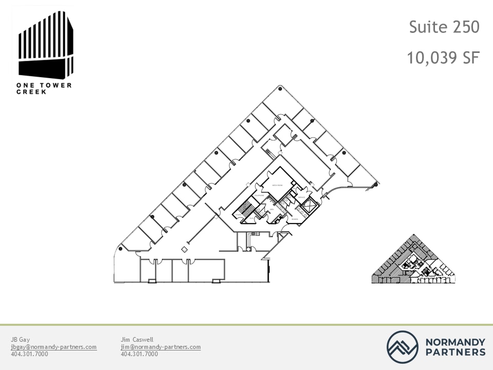 3101 Towercreek Pkwy SE, Atlanta, GA à louer Plan d’étage– Image 1 sur 1