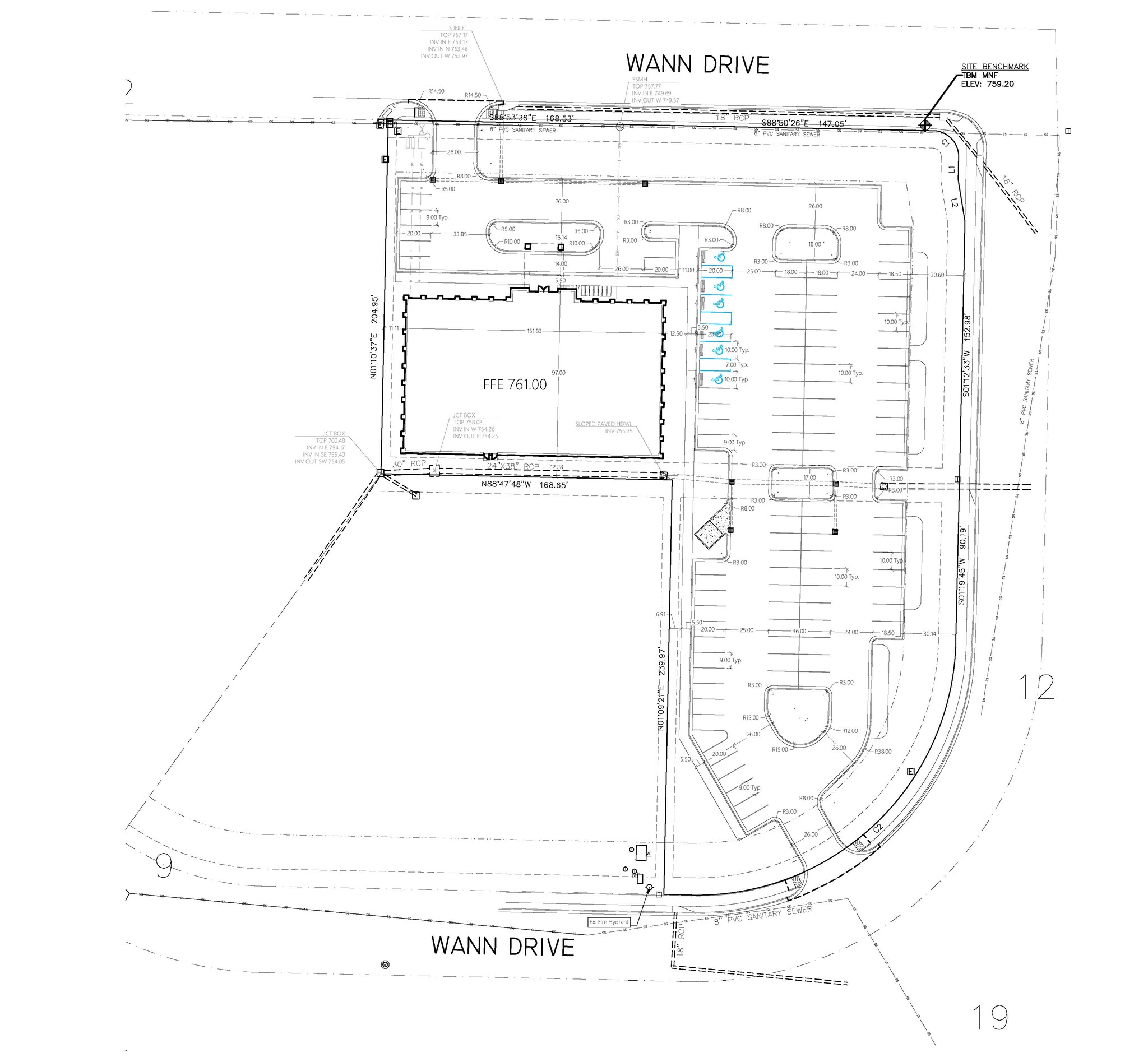 8425 Wann Dr NW, Madison, AL à louer Plan de site– Image 1 sur 1
