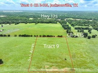 Plus de détails pour Tract 9 County Road 3415, Jacksonville, TX - Terrain à vendre
