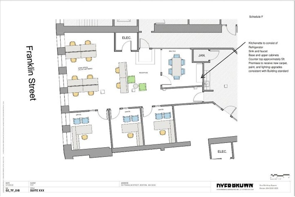 50 Franklin St, Boston, MA à louer Plan d’étage– Image 1 sur 1