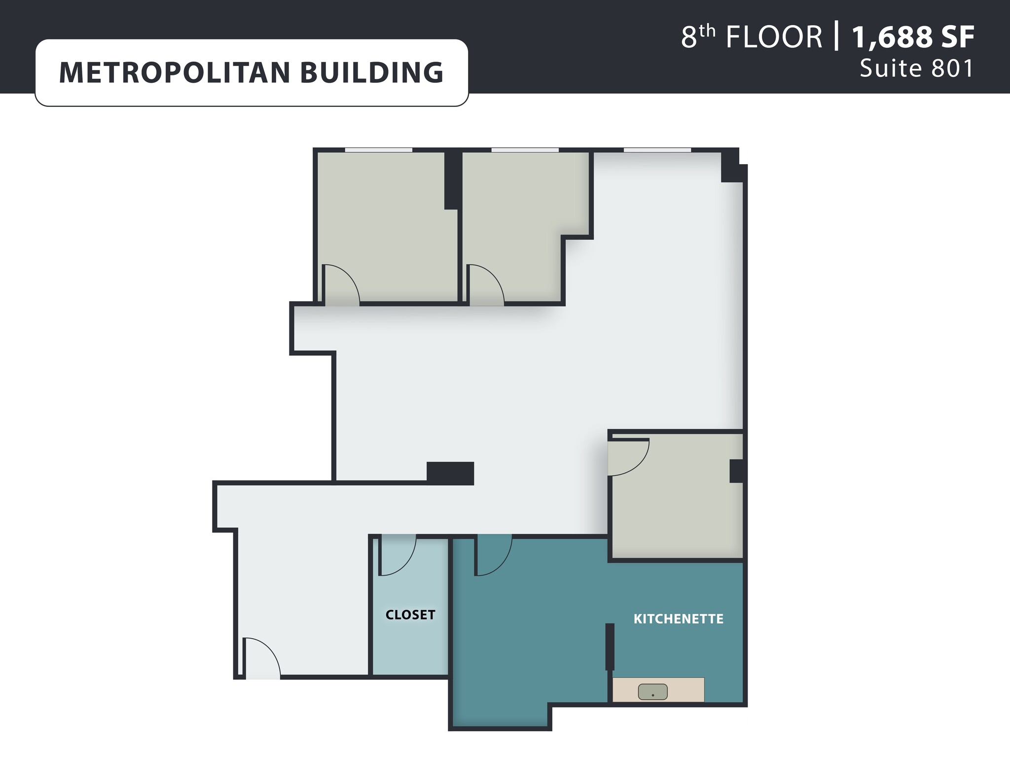 8720 Georgia Ave, Silver Spring, MD à louer Plan de site– Image 1 sur 2