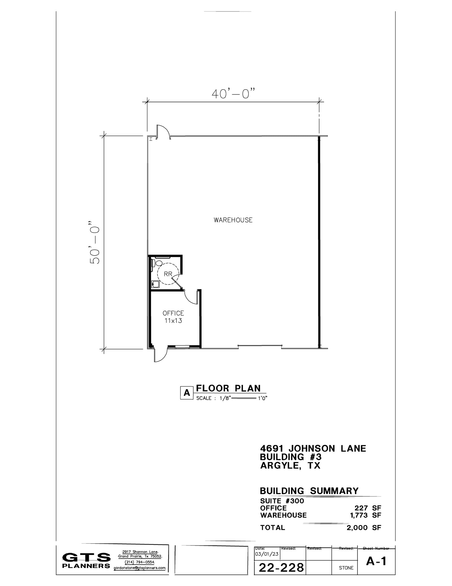 4687 Johnson Ln, Argyle, TX à louer Plan d’étage– Image 1 sur 1