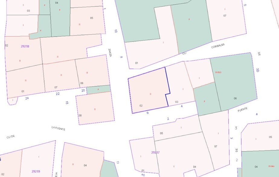 Terrain dans San Esteban de los Patos, Ávila à vendre - Plan cadastral – Image 1 sur 1