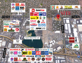 1475 Sparks Blvd, Sparks, NV - VUE AÉRIENNE  vue de carte