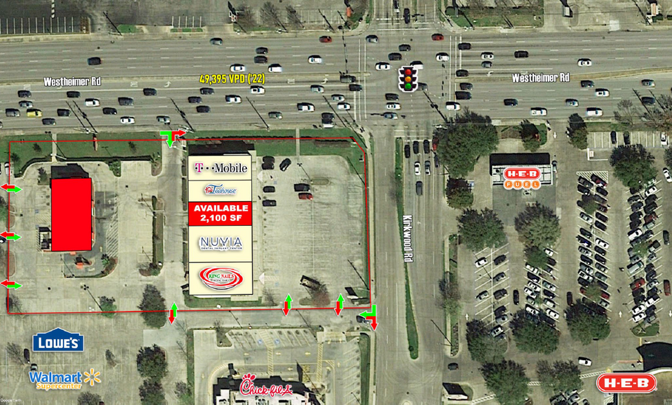 2600 S Kirkwood Dr, Houston, TX à louer - Photo de l’immeuble – Image 2 sur 2