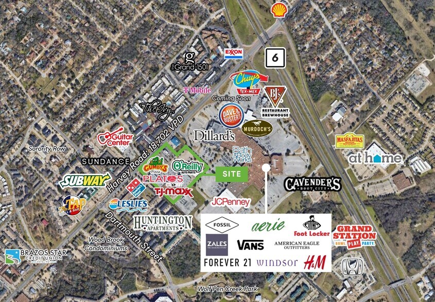1100-1400 Harvey Rd, College Station, TX à louer - Photo de l’immeuble – Image 2 sur 6