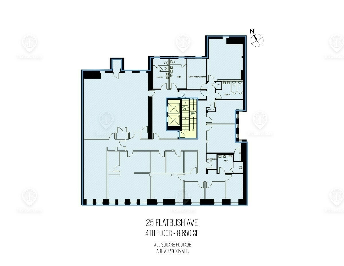 21-25 Flatbush Ave, Brooklyn, NY à louer Plan d’étage– Image 1 sur 1