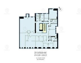 21-25 Flatbush Ave, Brooklyn, NY à louer Plan d’étage– Image 1 sur 1