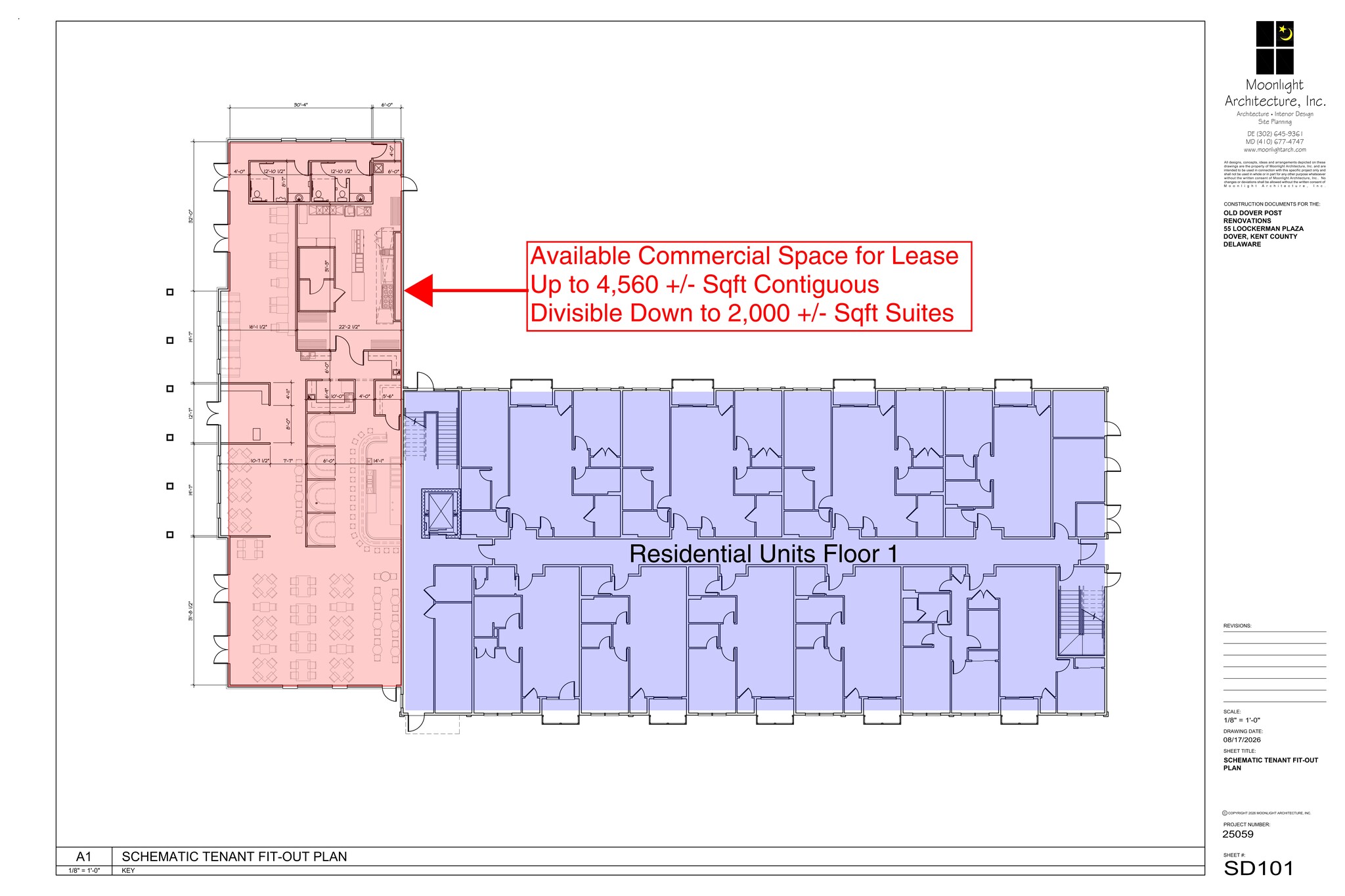 55 Loockerman Plz, Dover, DE à louer Plan de site– Image 1 sur 7