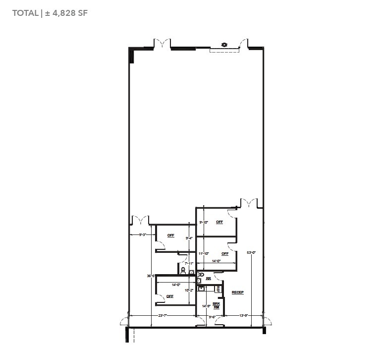 2329 W Mescal St, Phoenix, AZ à louer Plan d’étage– Image 1 sur 2