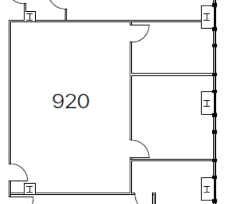 915 Wilshire Blvd, Los Angeles, CA à louer Plan d’étage– Image 1 sur 1