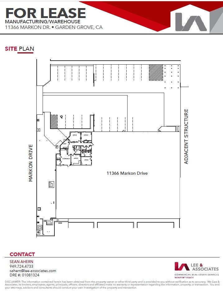 11366 Markon St, Garden Grove, CA à louer Plan d’étage– Image 1 sur 1