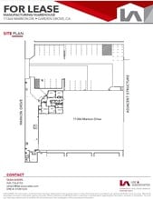 11366 Markon St, Garden Grove, CA à louer Plan d’étage– Image 1 sur 1