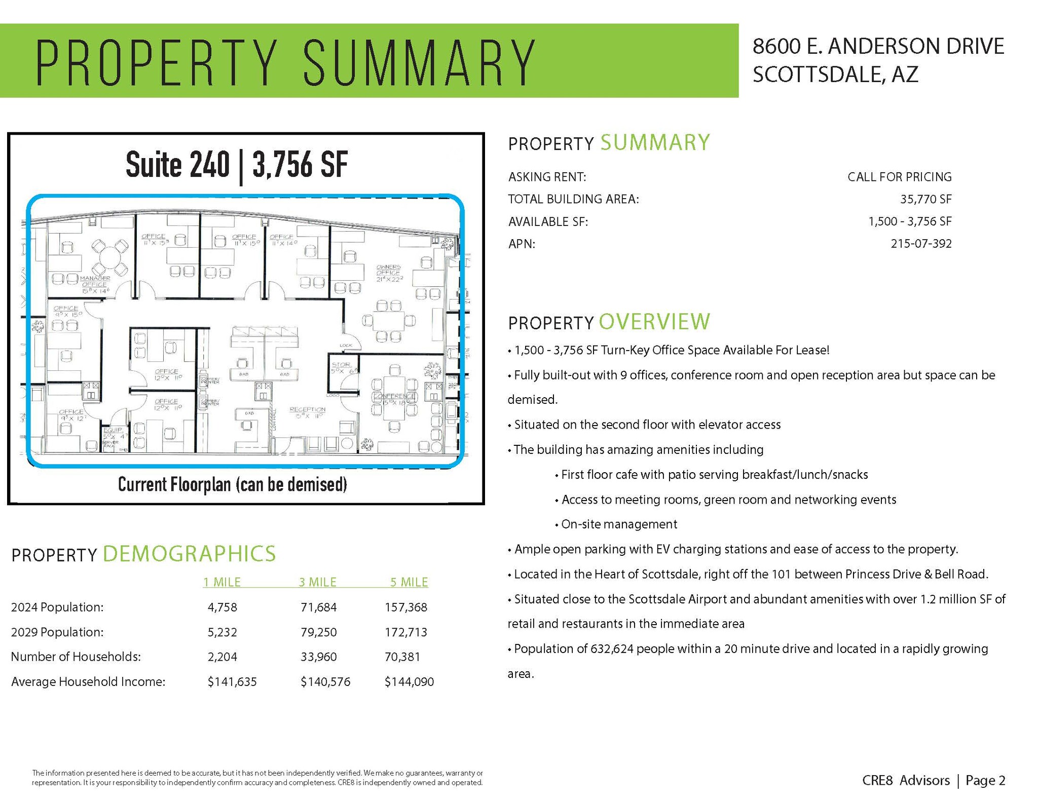 8600 E Anderson Dr, Scottsdale, AZ à louer Photo de l’immeuble– Image 1 sur 1