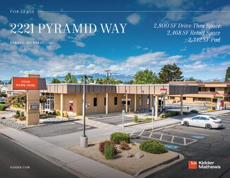 Plus de détails pour 2221 Pyramid Way, Sparks, NV - Local commercial à louer
