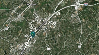 1000 Northbrook Pky, Suwanee, GA - VUE AÉRIENNE  vue de carte