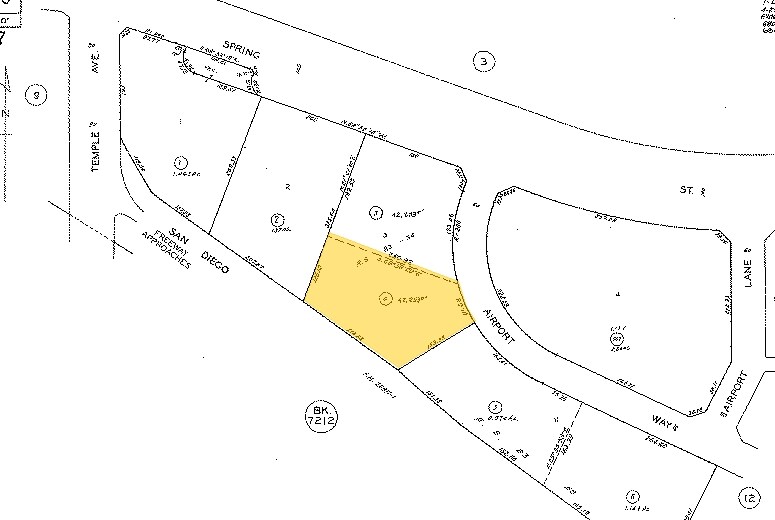 3060 Airport Way, Long Beach, CA à louer - Plan cadastral – Image 2 sur 6