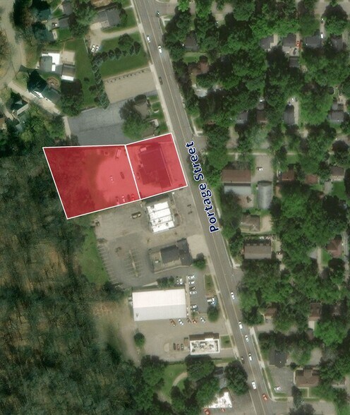 Portage Rd Properties portefeuille de 2 biens à vendre sur LoopNet.fr - Aérien – Image 2 sur 2