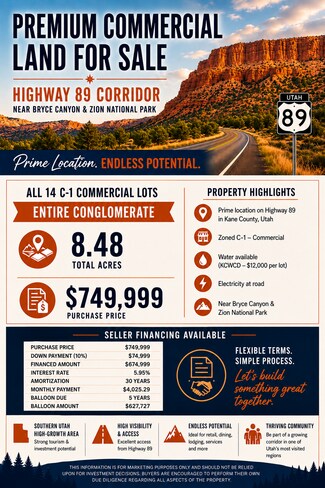 Plus de détails pour N Pecos Dr, Alton, UT - Terrain à vendre