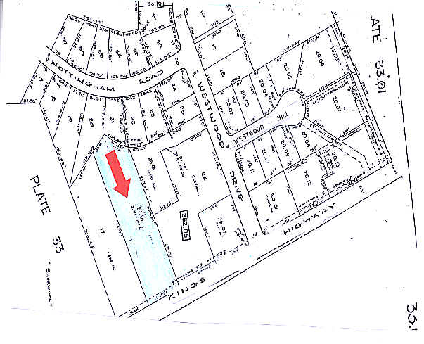 875 N Kings Hwy, Deptford Township, NJ à louer - Plan cadastral – Image 3 sur 6