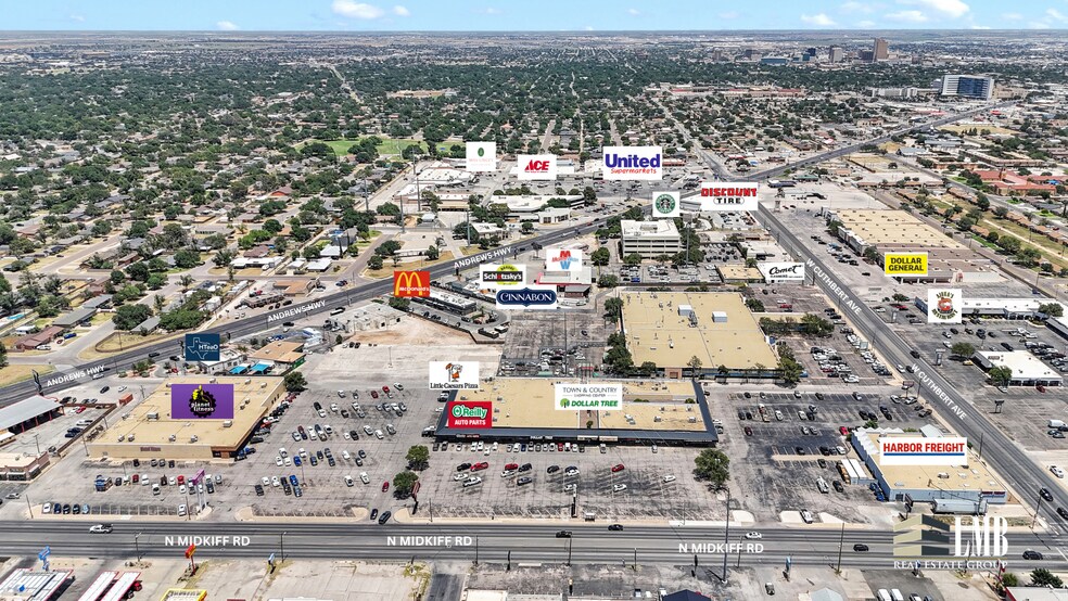 1000-1108 N Midkiff Rd, Midland, TX à louer - Photo de l’immeuble – Image 3 sur 14